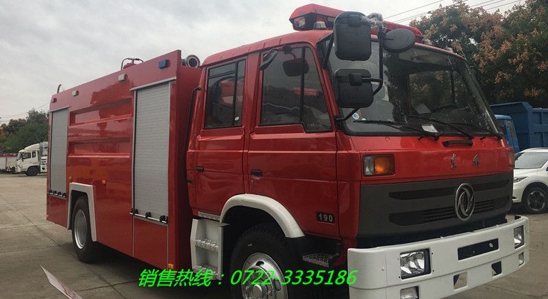 东风6-10吨水罐消防车