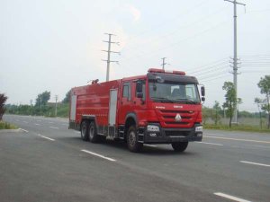 4辆豪沃消防车发往黑龙江