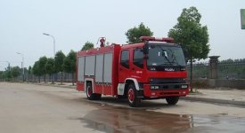 庆铃6-7吨水罐消防车（国四）