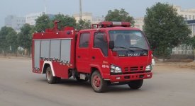 庆铃2-3吨水罐消防车（国四）