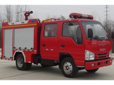 庆铃1-2吨水罐消防车（国六）