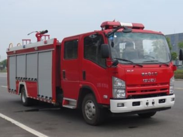 庆铃3-5吨泡沫消防车（国五）